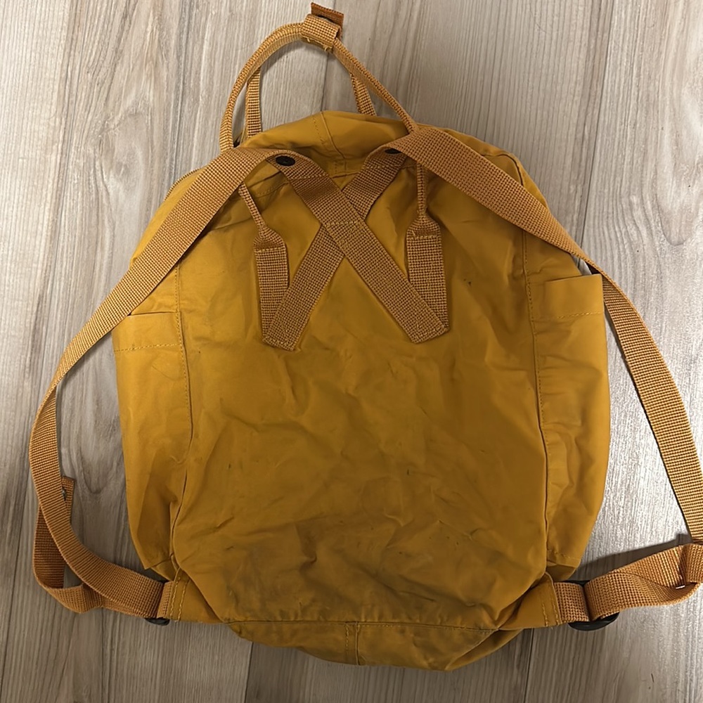 Fjallraven Kanken Mustard Yellow Backpack Gem